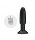 Plug Anal con Vibración y Rotación con Control Remoto USB