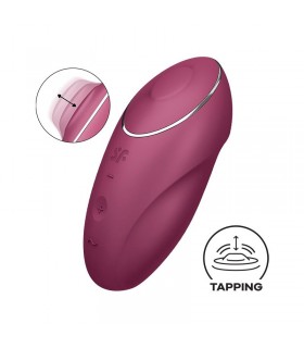 Tap and Climax 1 Vibrador y Tapping Rojo