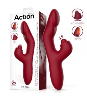 Velter Soft Clit Hitting Ball con Vibración y Efecto Calor