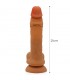 Adriano Dildo Realista Vibración y Bolas Up and Down Interna
