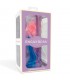 Dildo Dragón Brilla en la Oscuridad Silicona Líquida 18 cm