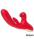 Limbe Vibrador con Lengua Flip-Flap, Bola Percutora y Up and