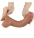 Dildo Sliding Skin 9.5 Marrón
