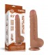 Dildo Sliding Skin 9.5 Marrón