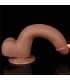 Dildo Sliding Skin 9 Marrón