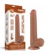 Dildo Sliding Skin 9 Marrón