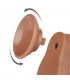 Dildo Sliding Skin 7.5 Marrón