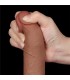 Dildo Sliding Skin 7.5 Marrón
