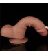 Dildo Sliding Skin 7.5 Marrón