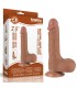 Dildo Sliding Skin 7.5 Marrón