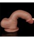 Dildo Sliding Skin 8 Marrón