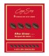 Caja Roja Sexy Forma de Labios Chocolate Negro 8 unidades