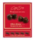 Caja Roja Sexy Forma de Teta Chocolate Negro 8 unidades