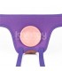Arnés Easy Strap On Harness Polka Dots Púrpura