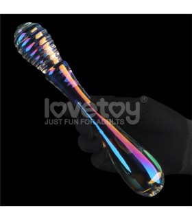 Dildo de Cristal que Brilla en la Oscuridad Twilight Gleam T