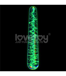 Dildo de Cristal que Brilla en la Oscuridad Dark Twilight Sl