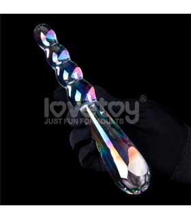 Dildo de Cristal que Brilla en la Oscuridad Twilight Gleam R