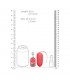 Huevo Vibrador 10 Velocidades Rosa