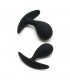 Set de 2 Plugs Anatómicos Copenhagen Negro