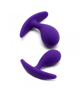 Set 2 Plug Anales Anatómicos Copenhagen Purpura