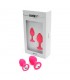 Set de 2 Plugs con Joya Berlin Rosa