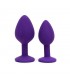 Set de 2 Plugs con Joya Berlin Purpura
