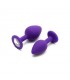 Set de 2 Plugs con Joya Berlin Purpura