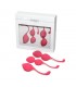 Set de 3 Bolas Kege Geneva Rosa