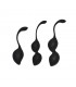 Set de 3 Bolas Kegel Geneva Negro