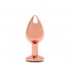 Plug Anal con Joya Pisa Rose Gold