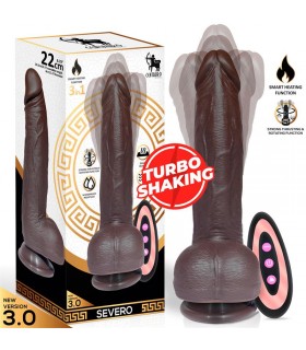 Severo Dildo Realista Turbo Shaking con Thrusting, Rotación 