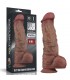 Dildo Dual Layered XXL 10.5 Negro