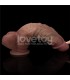 Dildo Dual Layered XXL 10.5 Negro