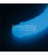 Dildo Doble Lumino Luz Azul 18.5