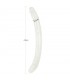 Dildo Doble Lumino Luz Azul 18.5