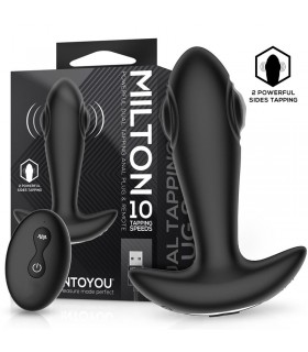 Milton Plug Anal con Doble Tapping y Control Remoto
