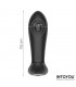 Milton Plug Anal con Doble Tapping y Control Remoto