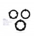 KIT 3 ANILLOS TRIPLE BEADS