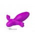 Plur Anal con Vibración Fitch Color Púrpura
