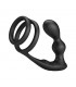 Marshall Plug Anal con Vibración y Anillo para el Pene y Tes