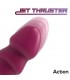 Rocket Vibrador con Thrusting Ultra Jet Thruster con Potente