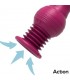 Rocket Vibrador con Thrusting Ultra Jet Thruster con Potente