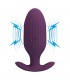 Jefferson Plug Anal con Vibración y Electroshock con APP