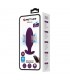 Jefferson Plug Anal con Vibración y Electroshock con APP
