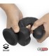 Dildo Realista Silicona Líquida Dual Layer 8 Negra