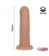 Dildo Realista Silicona Líquida Dual Layer 8.25