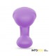 Juguete para Parejas con APP Flexible Silicona Lavanda