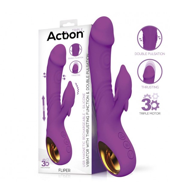 Fliper Vibrador con Thrusting y Doble Pulsación 3 Motores Fliper Vibrador con Thrusting y Doble Pulsación 3 Motores