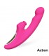 Enles Vibrador con Beating Ball, Thrusting y Función de Calo