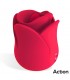 Meryl Estimulador Vibrador de Rosa con Lengua 2 Motores